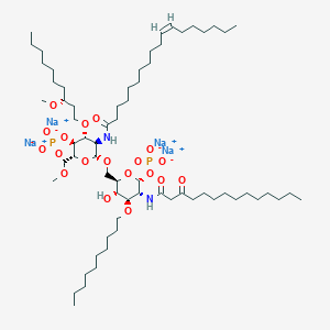 molecular formula C66H122N2Na4O19P2 B12382214 Eritoran (tetrasodium) 