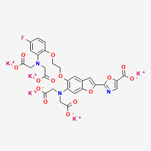 molecular formula C28H19FK5N3O14 B12382218 Fura-4F (pentapotassium) 