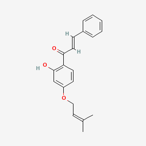 molecular formula C20H20O3 B1238222 Derricidin CAS No. 38965-74-1