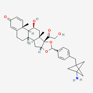 molecular formula C34H41NO6 B12382279 Inx-SM-3 