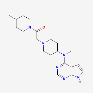 molecular formula C20H30N6O B12382307 Jak1-IN-14 