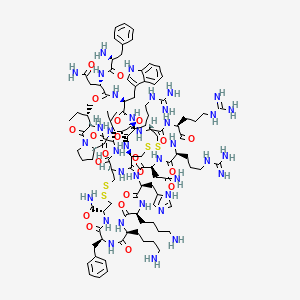 molecular formula C105H160N36O21S4 B12382317 Conopeptide rho-TIA 