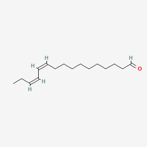 molecular formula C16H28O B1238232 (Z,Z)-11,13-Hexadecadienal CAS No. 71317-73-2