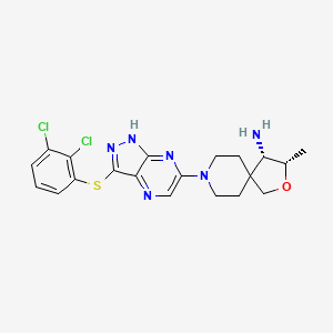 molecular formula C20H22Cl2N6OS B12382349 Shp2-IN-26 