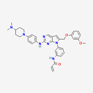 molecular formula C36H39N7O3 B12382365 Egfr-TK 