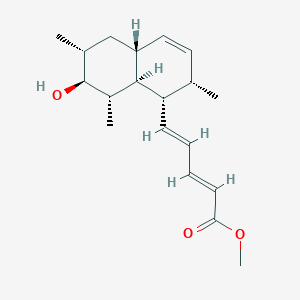 molecular formula C19H28O3 B1238237 Coprophilin 
