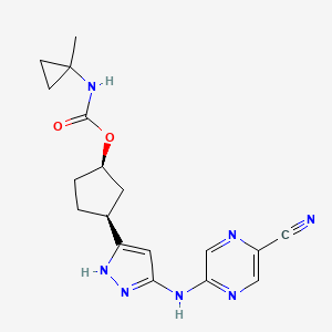 molecular formula C18H21N7O2 B12382388 Cdk2-IN-27 