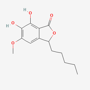 molecular formula C14H18O5 B12382409 A|A1 C42 aggregation inhibitor 2 