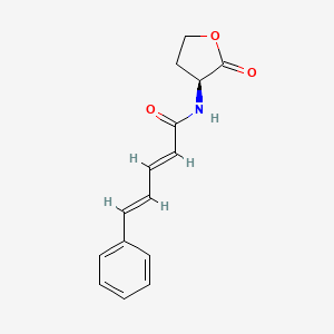 molecular formula C15H15NO3 B12382433 Antibiofilm agent-4 