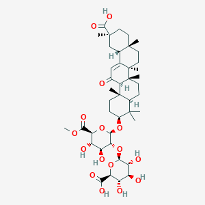 molecular formula C43H64O16 B12382457 Glycyrrhizin-6'-methylester 