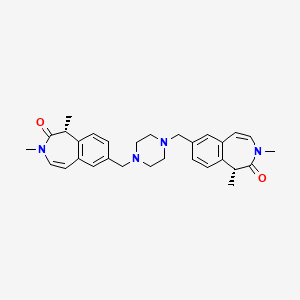 molecular formula C30H36N4O2 B12382516 Bet-IN-17 