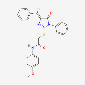 molecular formula C25H21N3O3S B12382583 Cox-2/15-lox-IN-5 