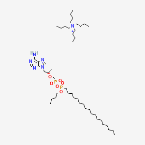 molecular formula C47H94N6O6P2 B12382588 Antiviral agent 45 