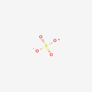 molecular formula O4S- B1238260 SO4 radical anion 
