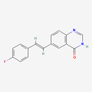 molecular formula C16H11FN2O B12382670 IP6K-IN-1 