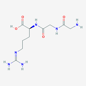 molecular formula C10H20N6O4 B12382679 Gly-gly-arg 