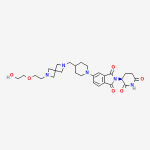 molecular formula C28H37N5O6 B12382686 E3 Ligase Ligand-linker Conjugate 99 