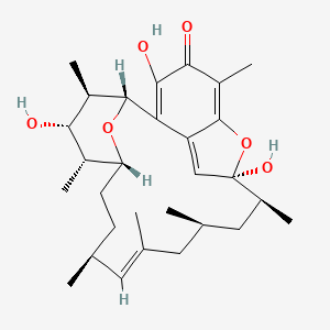 molecular formula C29H42O6 B1238269 Kendomycin CAS No. 59785-91-0