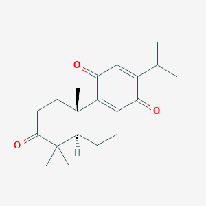 molecular formula C20H26O3 B12382696 Triptoquinone H CAS No. 268541-23-7