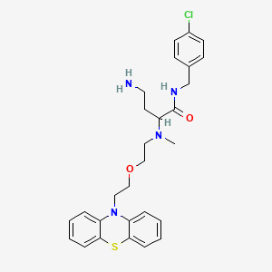 molecular formula C28H33ClN4O2S B12382723 BuChE-IN-8 