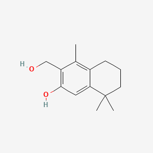 molecular formula C14H20O2 B12382769 Anticancer agent 157 