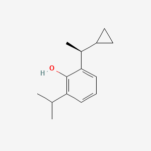 molecular formula C14H20O B12382795 (S)-Cipepofol 