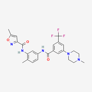 molecular formula C25H26F3N5O3 B12382803 Csf1R-IN-20 