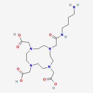 molecular formula C20H38N6O7 B12382834 4-Aminobutyl-DOTA 