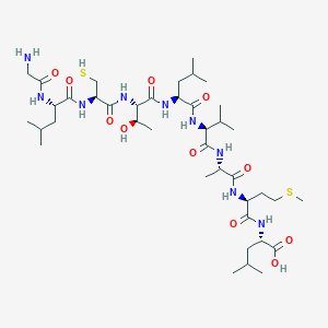 molecular formula C40H73N9O11S2 B12382842 Bmlf1 (280 C288) 