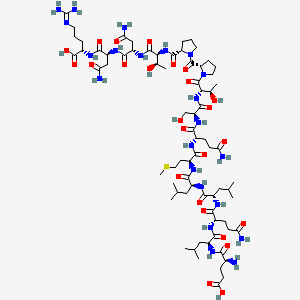 molecular formula C73H124N22O25S B12382877 Fusion glycoprotein (92-106) 