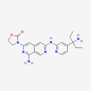 molecular formula C21H25N7O2 B12382882 Mastl-IN-2 