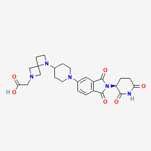 molecular formula C25H29N5O6 B12382910 E3 Ligase Ligand-linker Conjugate 94 