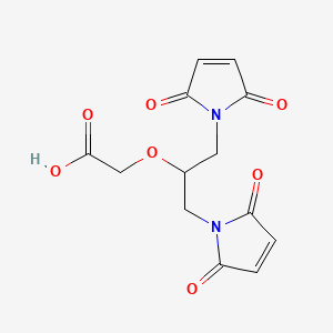 molecular formula C13H12N2O7 B12382956 diMal-O-CH2COOH 