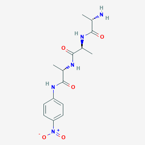 molecular formula C15H21N5O5 B12382987 AAA-pNA CAS No. 60354-61-2