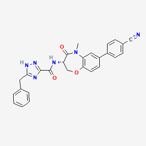 molecular formula C27H22N6O3 B12382989 Ripk1-IN-23 