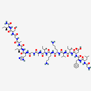 molecular formula C81H136N22O20 B12383000 Aurein 3.1 