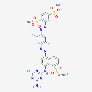 molecular formula C27H19ClN9Na3O9S3 B12383025 Reactive orange 35 