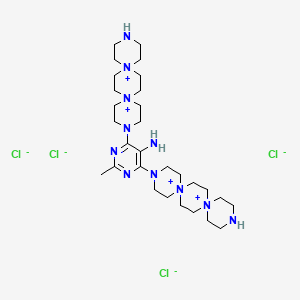 molecular formula C29H55Cl4N11 B12383029 Hbv-IN-40 