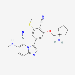 molecular formula C23H24N6OS B12383065 Sik-IN-1 