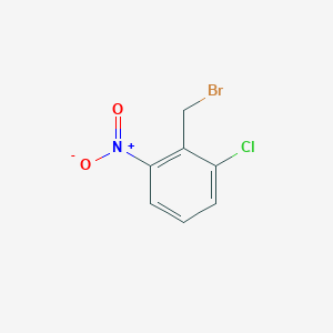 molecular formula C7H5BrClNO2 B123831 2-(Bromomethyl)-1-chloro-3-nitrobenzene CAS No. 56433-01-3