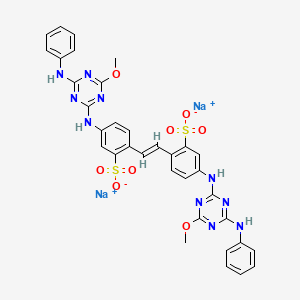 molecular formula C34H28N10Na2O8S2 B12383126 Fluorescent Brightener 134 