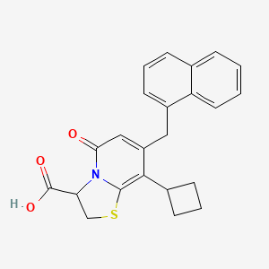 molecular formula C23H21NO3S B12383133 Mtb-IN-6 