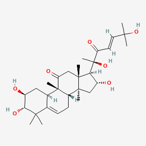 molecular formula C30H46O7 B1238320 Cucurbitacin F CAS No. 5939-57-1