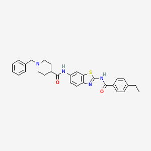 molecular formula C29H30N4O2S B12383226 Nae-IN-1 