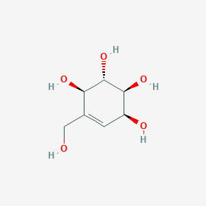molecular formula C7H12O5 B1238324 Valienol CAS No. 111136-25-5