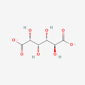 molecular formula C6H8O8-2 B1238325 Glucarate 
