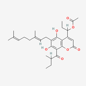 molecular formula C29H38O7 B1238330 Surangin B CAS No. 28319-38-2
