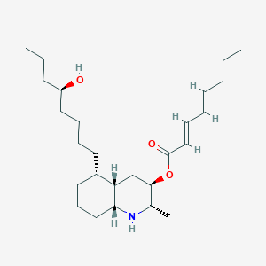 molecular formula C26H45NO3 B12383305 Lepadin H 