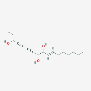 molecular formula C17H26O3 B12383310 Isofalcarintriol 