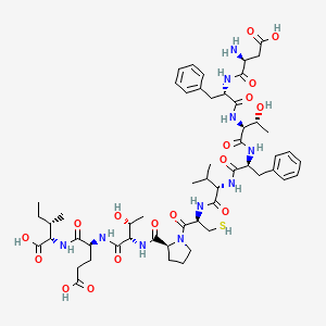 molecular formula C54H78N10O17S B12383313 PRDX3(103-112), human 